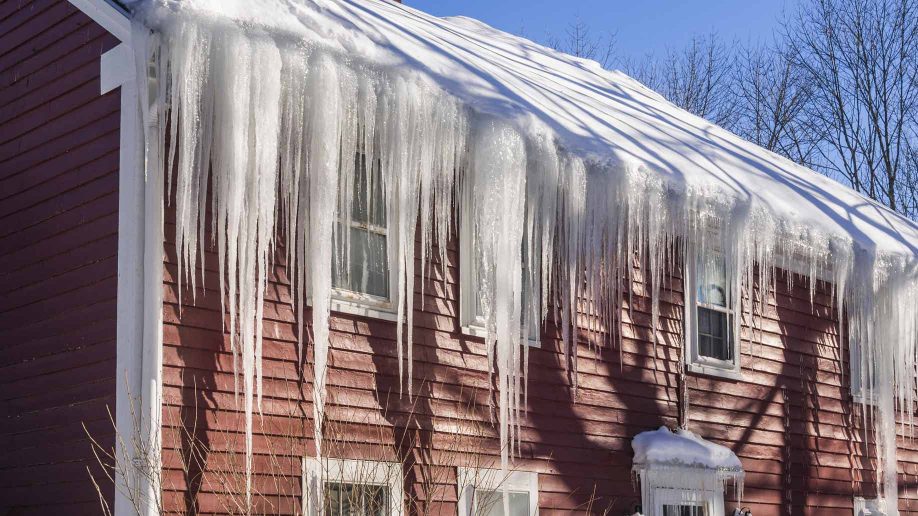 Ice Dams - The Common Causes of Winter Roof Leaks